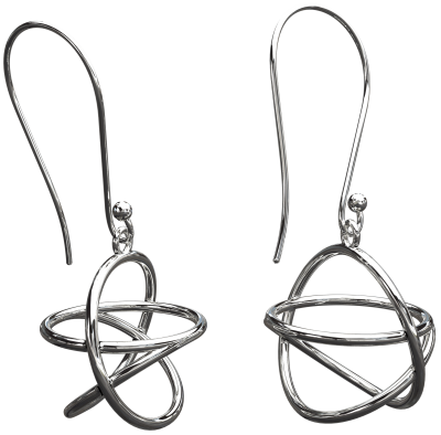 Akaija Boucles d'oreilles argent