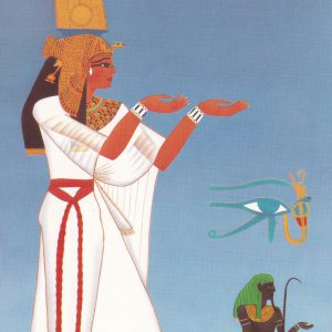 Egypte - Wenskaart - Nefertete klein